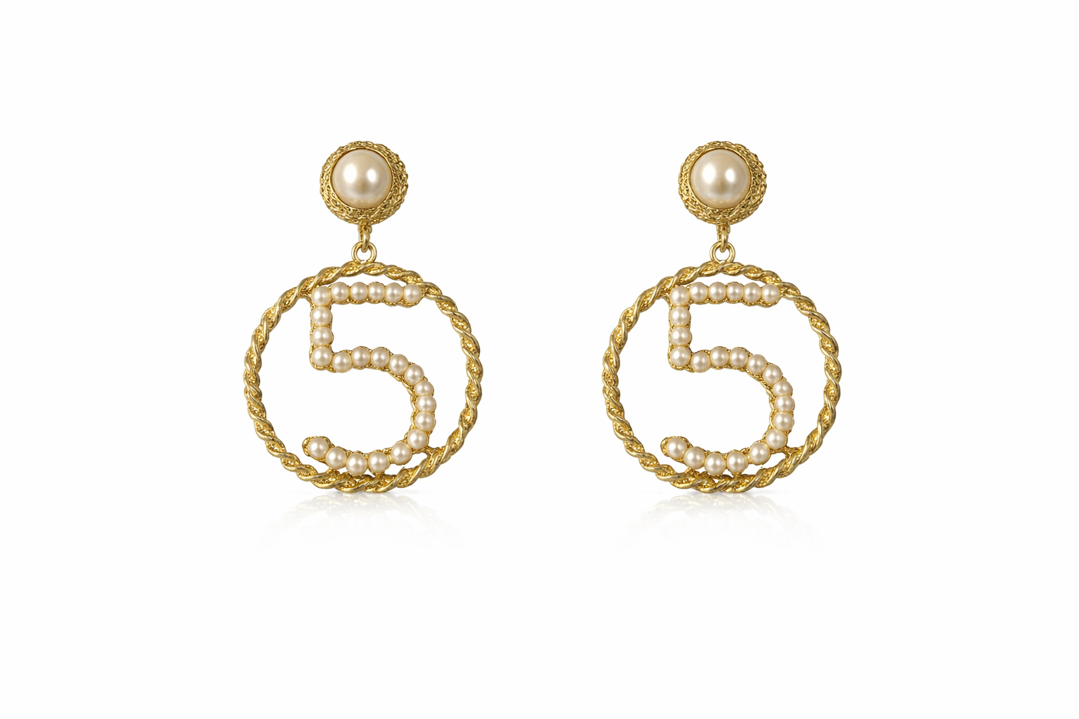 5 earrings