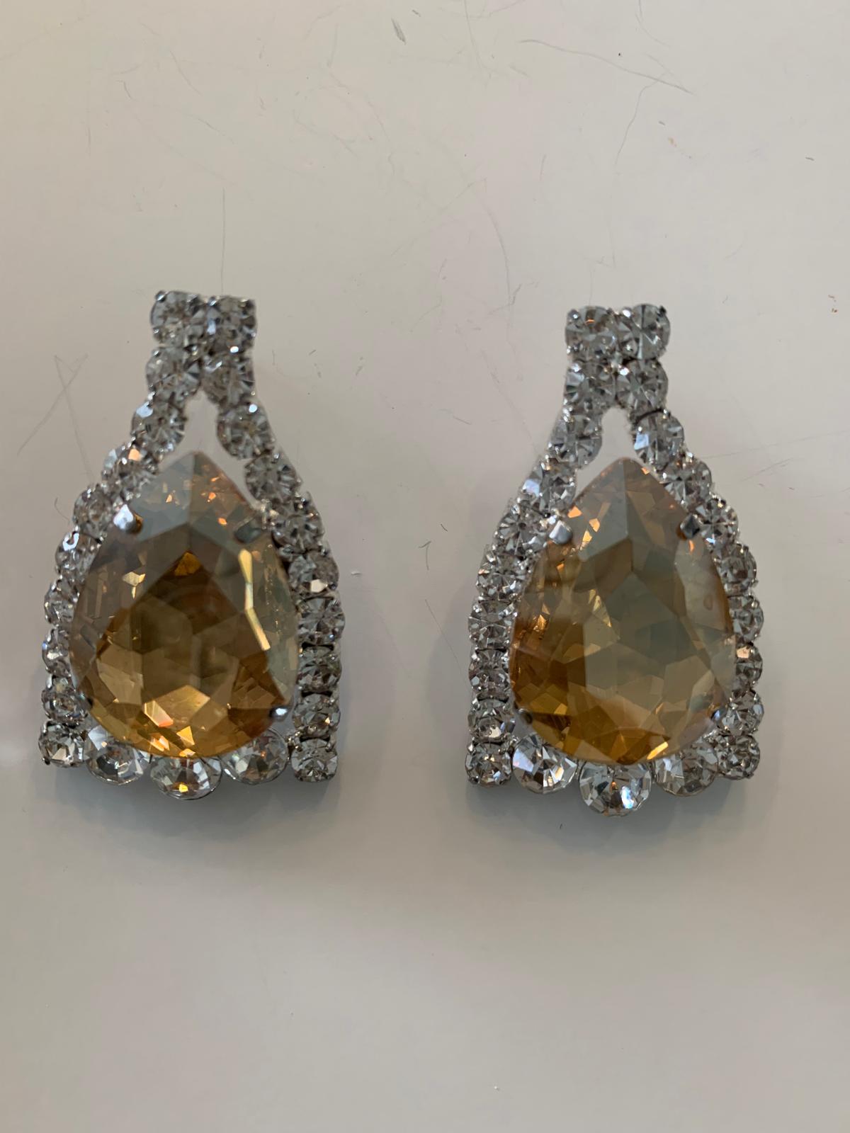 Jewelry Crown Stud Earrings